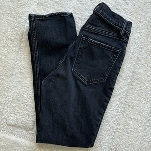 Abercrombie & Fitch Ankle Straight High Rise Jeans